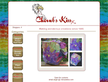 Tablet Screenshot of cherubskiss.com